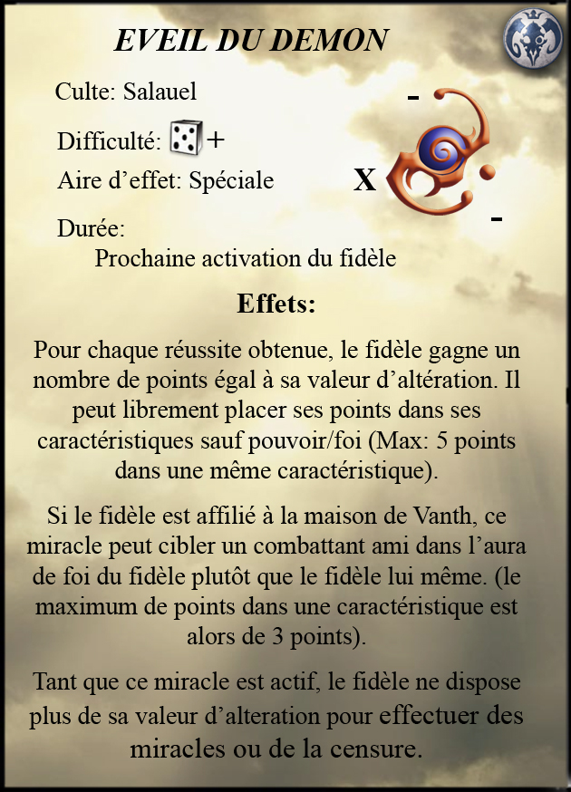 Éveil du Démon